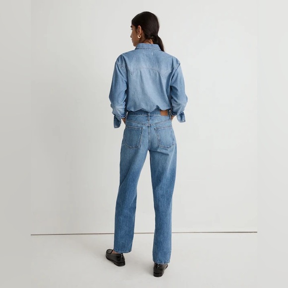 NWT Madewell THE SLOUCHY BOYJEAN W25 - Picture 3 of 9